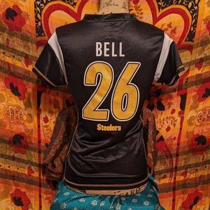 Size S/P Steelers #26 Le'Veon Bell Black Vapor Untouchable Limited Jersey; Women